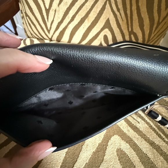 Kate Spade Black and Cream Crossbody Bag with Coin Pouch - Picture 7 of 11